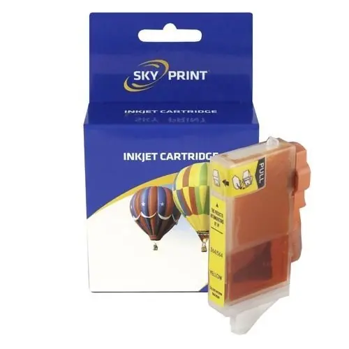 Cartus compatibil color HP364Y no chip * CB320EE * HP364 Y yellow galben fara cip Retur ușor