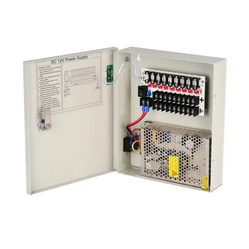 Livrare gratuită Sursa alimentare 12V / 5A cu 9 iesiri