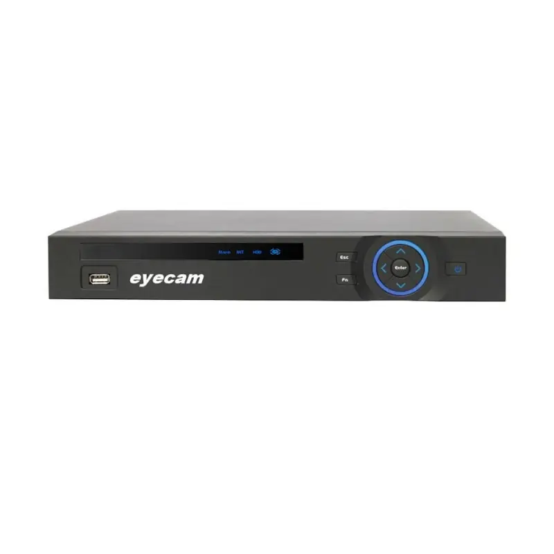 DVR HDCVI Tribrid 720P 8 canale Eyecam EC-CVR3105 Plată securizată