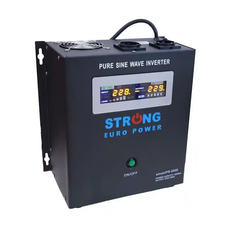 UPS centrale termice Strong Euro Power W 2500VA 1800W Tensiune baterie 24V (2 x 12V) Preț mic