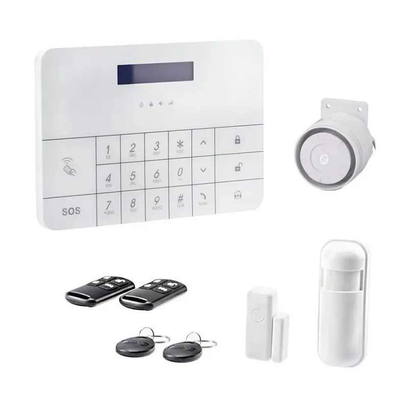 Reducere de preț Sistem de Alarma Wireless GSM cu APP PGST PG-100