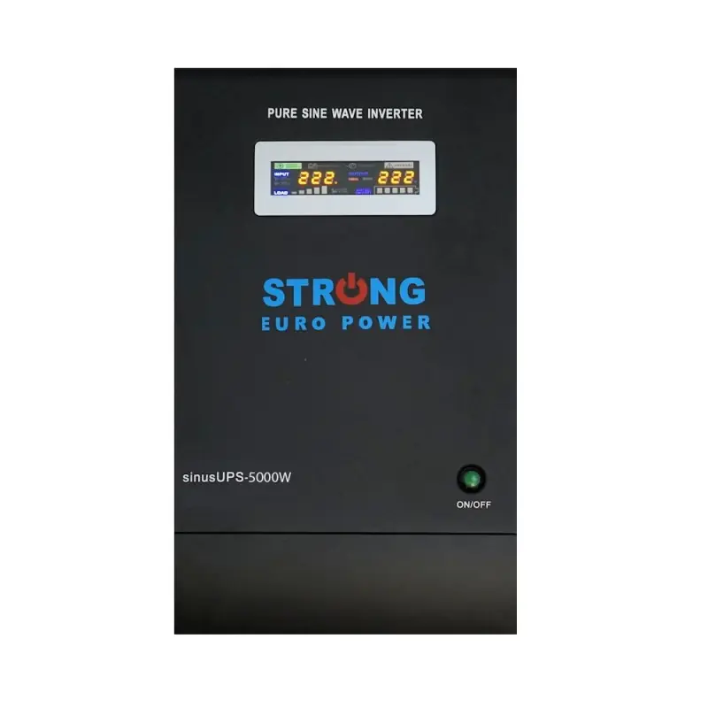 Retur gratuit UPS centrala termica Strong Euro Power W 5000VA 3500W Tensiune baterie 48V (4 x 12V)