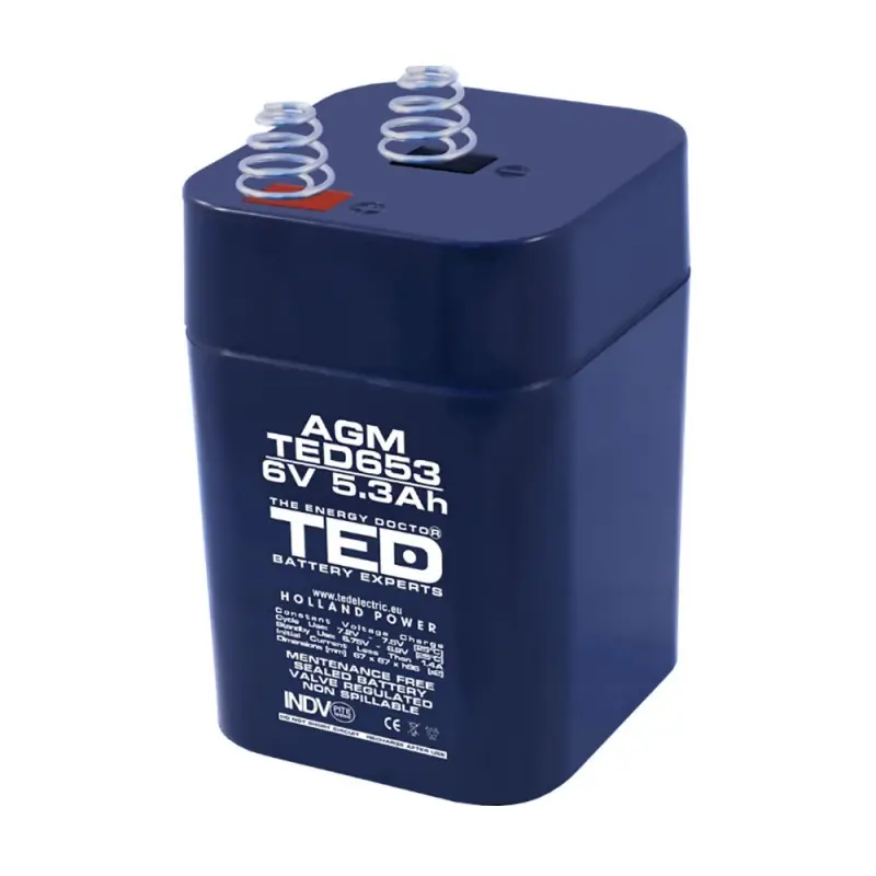 Ofertă limitată Acumulator AGM TED653 6V 5.3Ah