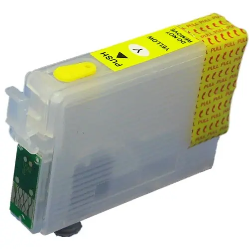 Cartus compatibil galben EPSON T0714 T714 YELLOW reincarcabil autoresetabil ( Cartuse T-0714 autoresetabile ) Reducere