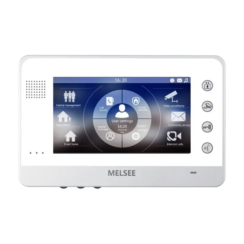 POST INTERIOR VIDEOINTERFON TCP/IP 7” MELSEE MS715C Super ofertă