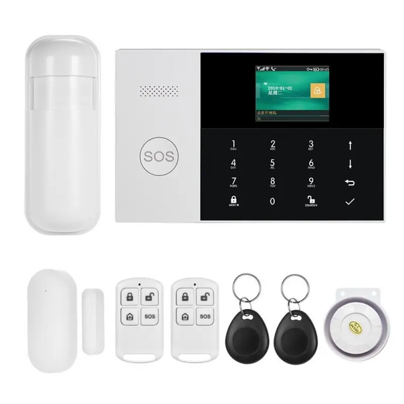 Sistem de alarma wireless PGST PG-105 WIFI GSM Calitate înaltă