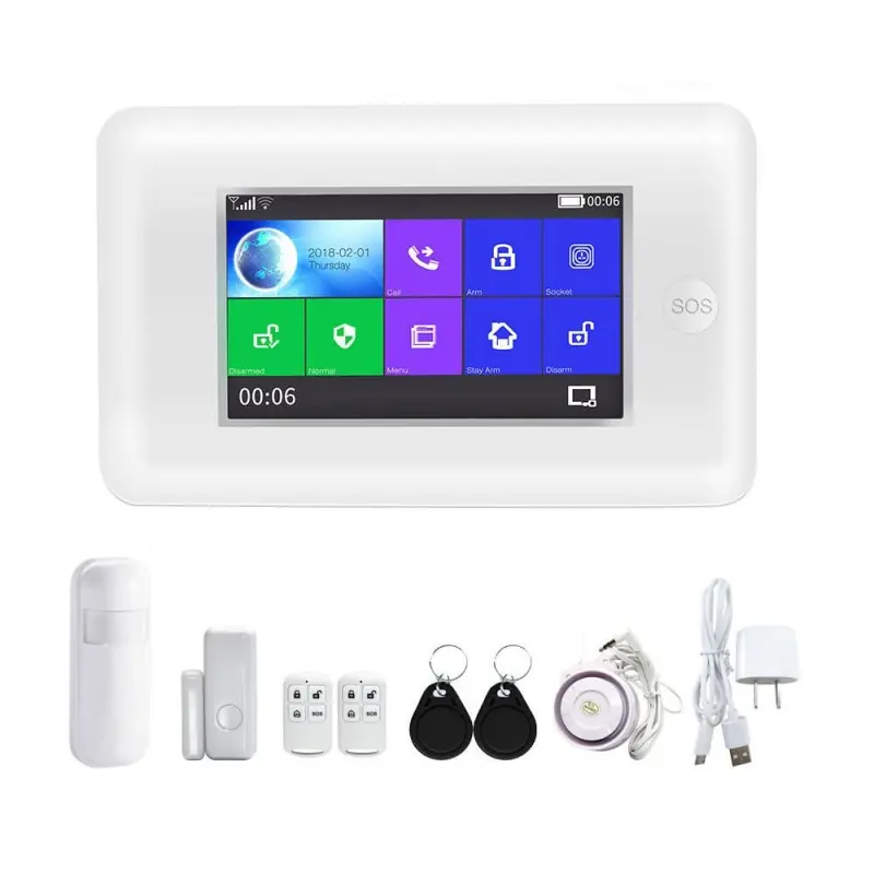 Sistem de alarma wireless PGST PG-106 WIFI GSM Calitate înaltă