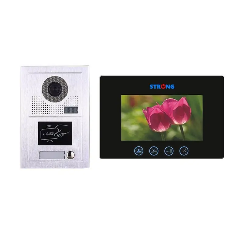 VIDEOINTERFON IP CU CITITOR DE CARD 7" STRONG-14 Ofertă exclusivă