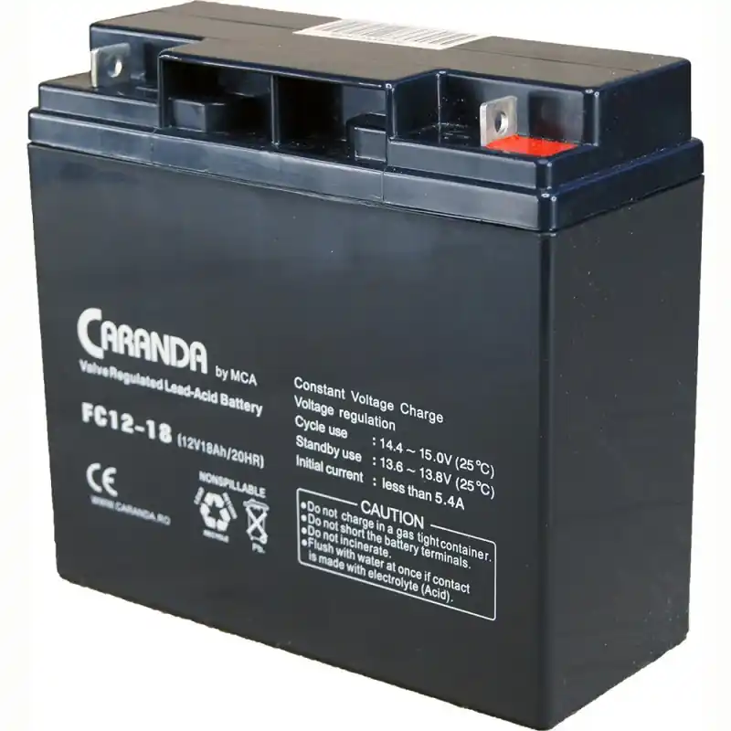 Reducere extra Acumulator VRLA Caranda 12V 18A