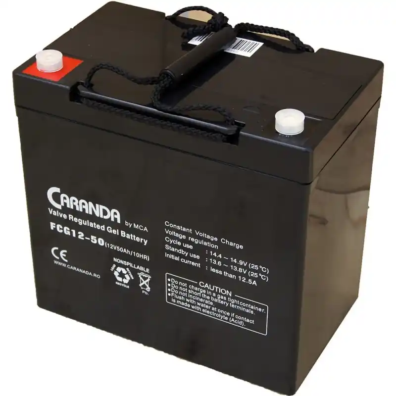 Preferatul clienților Acumulator Gel VRLA Caranda 12V 50A