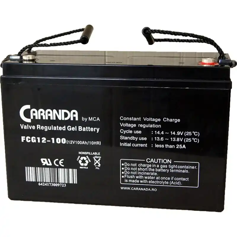 Acumulator Gel VRLA Caranda 12V 100A Ofertă de sezon