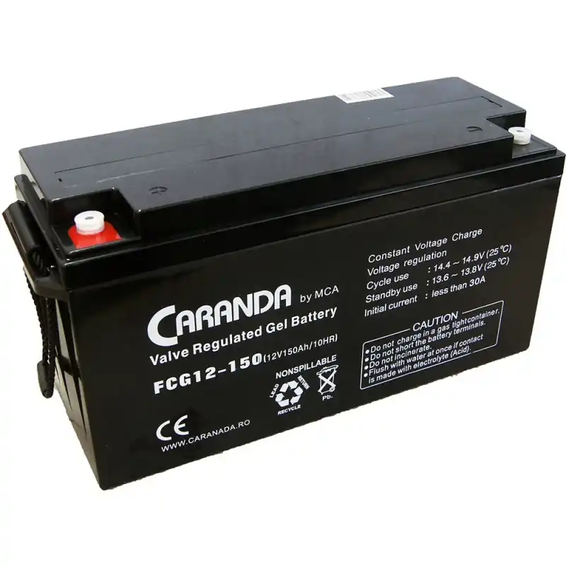 Acumulator Gel VRLA Caranda 12V 150A Ofertă exclusivă