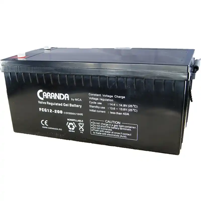 Acumulator Gel VRLA Caranda 12V 200A Premium