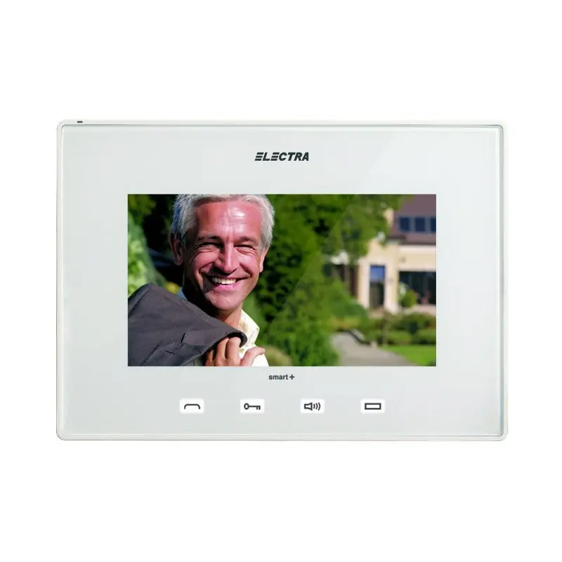Terminal video 7'' Electra Touch Line Smart+ alb Doar azi