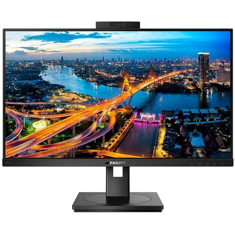 Chilipir Monitor LED Philips 242B1H/00, 23.8", 1920x1080@75Hz, 16:9, IPS , 4ms, 250cd/m2, DVI, VGA, HDMI, DP, speakers, Webcam