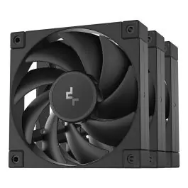 Cel mai bun preț DeepCool FD12-3 IN 1 Carcasă calculator Ventilator 12 cm Negru 3 buc.