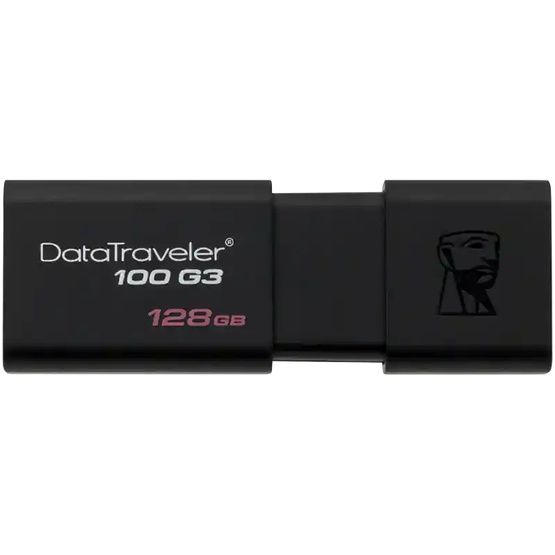 Kingston 128GB USB 3.0 DataTraveler 100 G3 (130MB/s read) EAN: 740617249231 Calitate înaltă