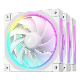 DeepCool FL12 WH-3 in 1 Carcasă calculator Ventilator 12 cm Alb 3 buc. Plată securizată
