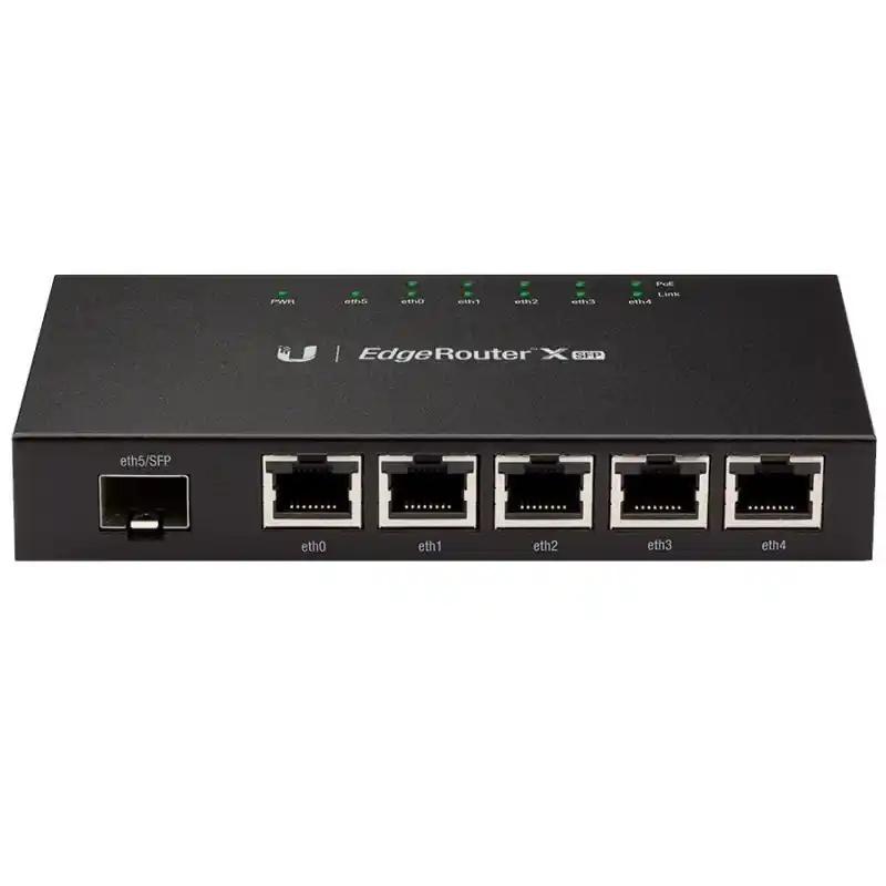 EdgeRouter X, 6-Port, PoE, SFP Reducere de preț