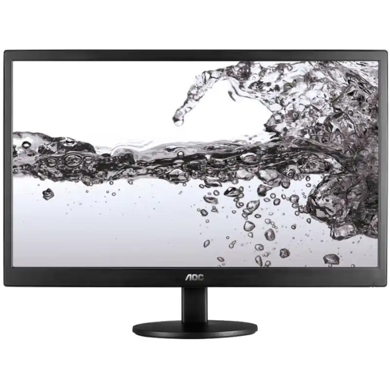 AOC 21.5''(54,6cm) Monitor LED E2270SWN (21.5'', 16:9, 1920x1080, LED, 200 cd/m2, 20.000.000 : 1, 5 ms, 110/75°, VGA, Black, War Ofertă