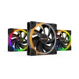 Nu rata be quiet! Light Wings | 120mm PWM Triple Pack Carcasă calculator Ventilator 12 cm Negru 3 buc.