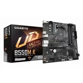 Cumpără online GIGABYTE B550M K plăci de bază AMD B550 Mufă AM4 micro-ATX