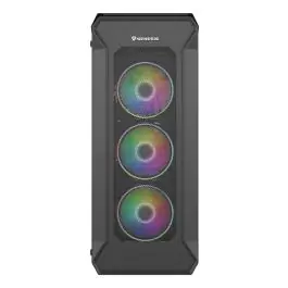 Promoție GENESIS Irid 505 ARGB Midi Tower Negru, Transparente