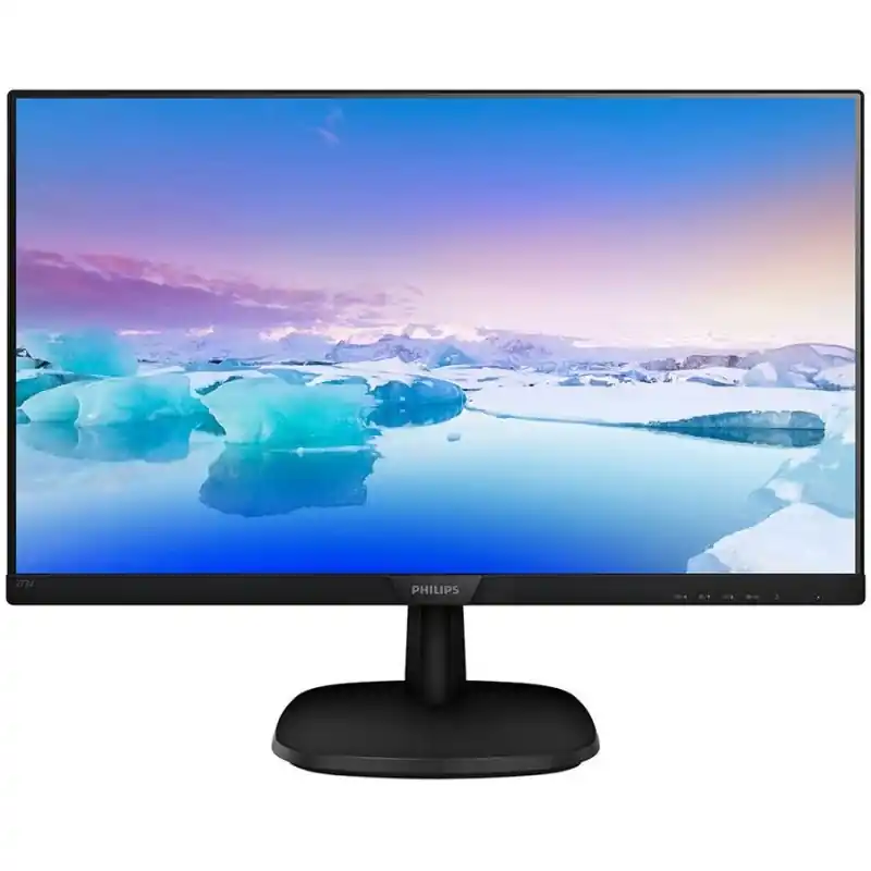 Monitor LED Philips 273V7QDAB/00, V-line, 27'' 1920x1080@60Hz, 16:9, IPS, 5ms, 250nits, Speakers 2W, Black, 3 Years, VESA100x100 Cel mai vândut
