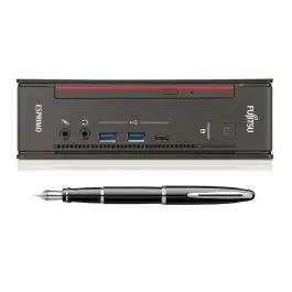Ofertă limitată Fujitsu Esprimo Q556 Mini PC, i5-6500T, 8GB DDR4 SODIMM, 250GB SSD NVME, calculator refurbished