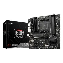 MSI B550M PRO-VDH plăci de bază AMD B550 Mufă AM4 micro-ATX Retur ușor