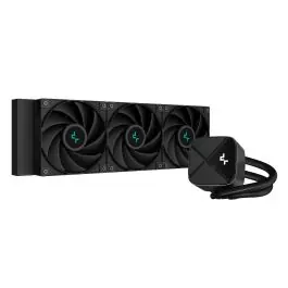Doar azi DeepCool LS720S Zero Dark Procesor Răcire lichidă all-in-one 12 cm Negru 1 buc.