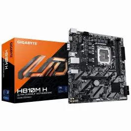 Plată sigură GIGABYTE H810M H plăci de bază Intel H810 LGA 1851 (Socket V1) micro-ATX