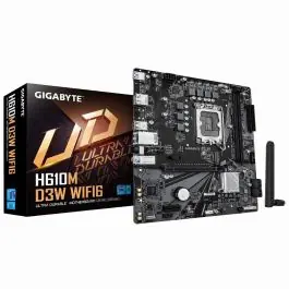 Disponibil imediat GIGABYTE H610M D3W WIFI6 Intel H610 LGA 1700 micro-ATX