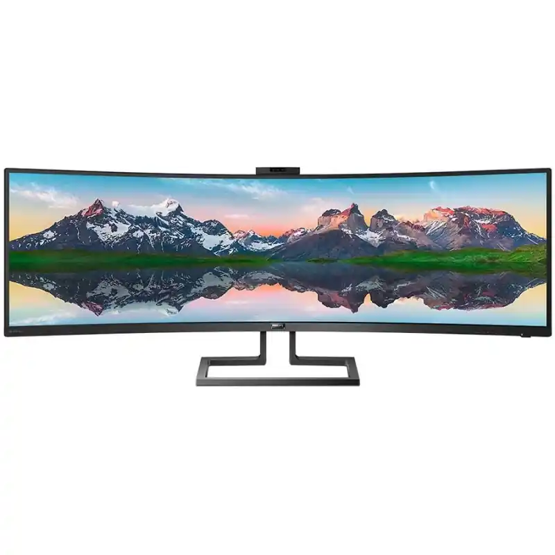 Retur gratuit Philips Brilliance Curved SuperWide LCD Display 32:9 499P9H/00 - Computer Screens (124 cm (48.8 Inch) 5120 x 1440 Pixels LCD 5 m