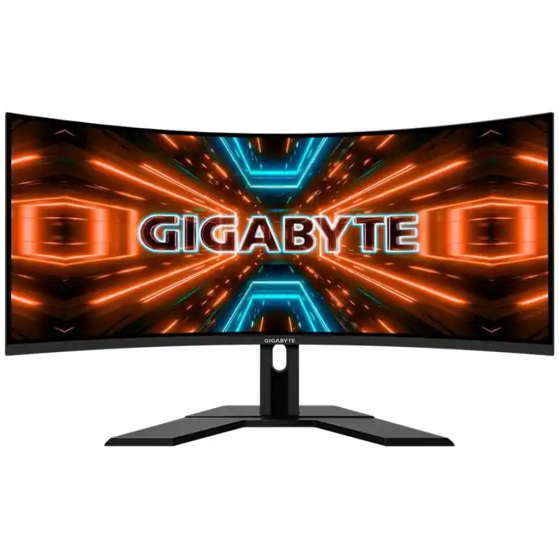 GIGABYTE GAMING Monitor 34", VA Curved 1500R, UWQHD 3440x1440@144Hz 21:9, AMD FreeSync Premium Pro, VESA Display HDR 400, 1ms (M Chilipir