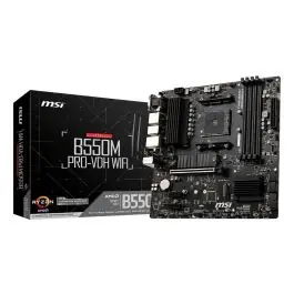 Ultima șansă MSI B550M PRO-VDH WIFI plăci de bază AMD B550 Mufă AM4 micro-ATX