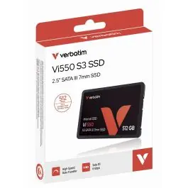 Reducere Verbatim Vi550 S3 512 Giga Bites 2.5" ATA III Serial 3D NAND