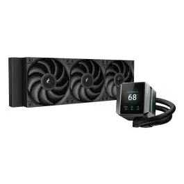 Livrare expres DeepCool MYSTIQUE 360 Procesor Răcire lichidă all-in-one 12 cm Negru 1 buc.