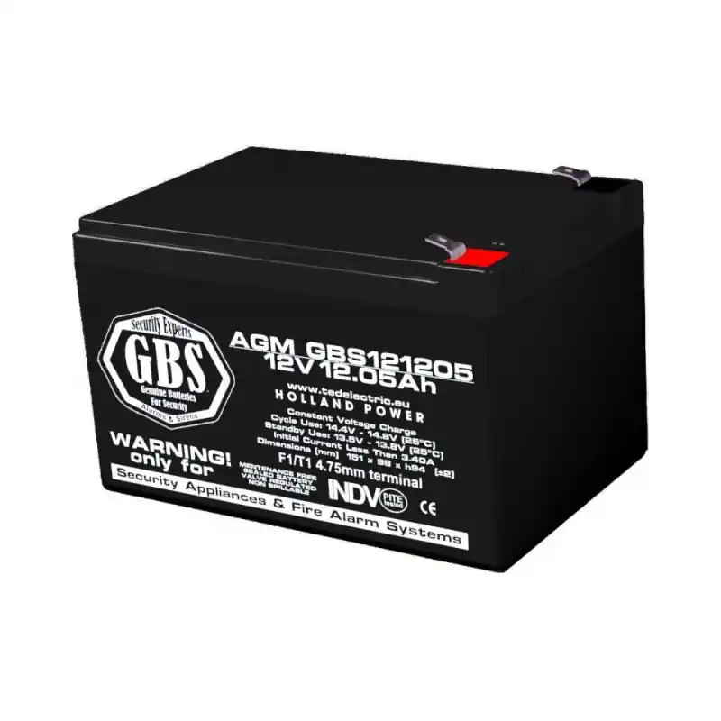 Cel mai bun preț Acumulator stationar AGM VRLA 12V 12.05Ah F1 GBS121205