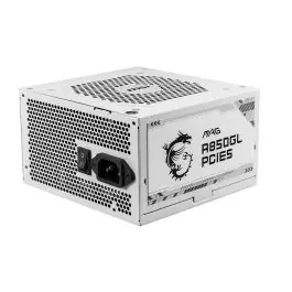MSI MAG A850GL PCIE5 WHITE unități de alimentare cu curent 850 W 20+4 pin ATX ATX Alb Promoție