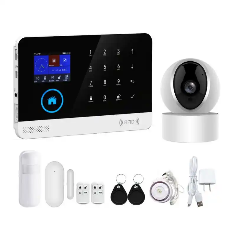 Sistem de alarma wireless Wifi 3G PG-103 si camera wireless Ofertă