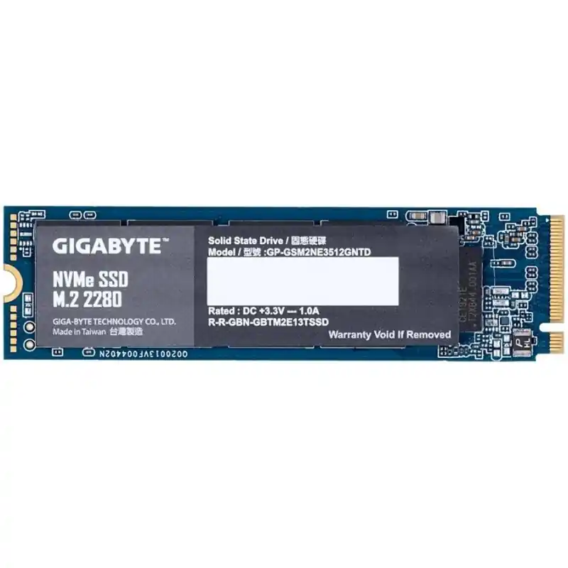 Cel mai vândut GIGABYTE NVMe SSD 256GB, PCI-Express 3.0 x4, NVMe 1.3, NAND Flash, Sequential Read speed - Up to 1700 MB/s, Sequential Write spe