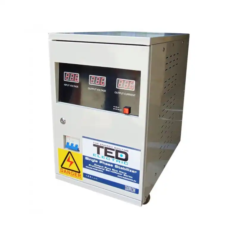 Stabilizator retea maxim 20KVA-SVC cu servomotor monofazat Reducere specială
