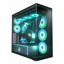 ARCTIC Xtender VG Black (Mirror Glass) Midi Tower Negru Cel mai bun preț