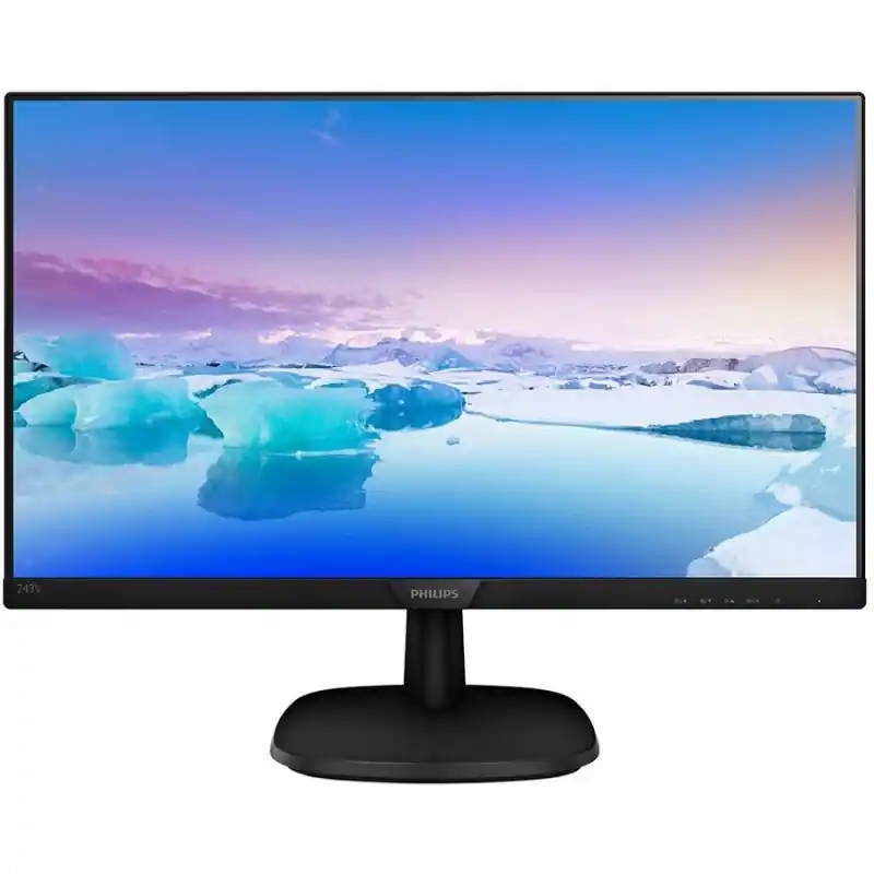 Popular Monitor 23.8" Philips 243V7QSB/00(01) Black IPS, 16:9, 1920x1080, 8ms, 250 cd/m2, 1000:1, D-Sub, DVI, vesa