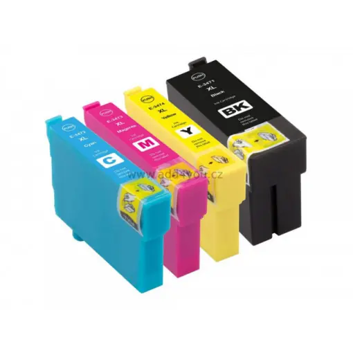 Lichidare de stoc Pachet cartuse imprimanta pt EPSON 34XL multipack T3476 Epson 34 XL ( BK, C, M, Y )