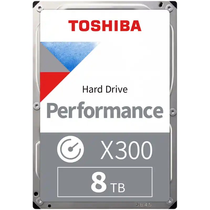 Ofertă specială HDD Desktop Toshiba X300 (3.5'' 8TB, 7200RPM, 256MB, SATA 6Gb/s), bulk