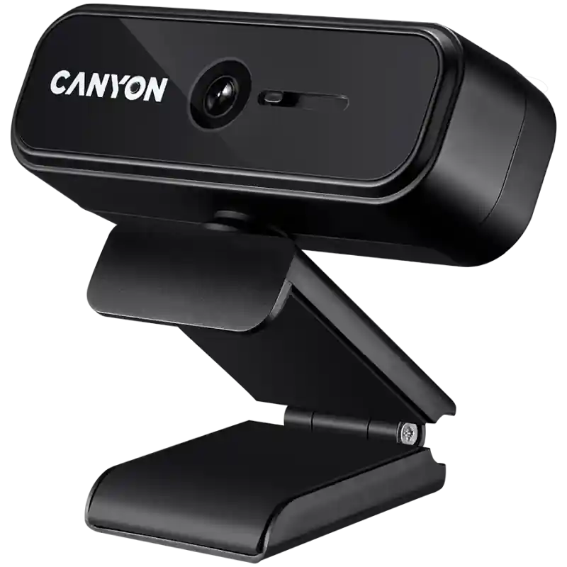 CANYON C2N 1080P full HD 2.0Mega fixed focus webcam with USB2.0 connector, 360 degree rotary view scope, built in MIC, Resolutio Cel mai vândut