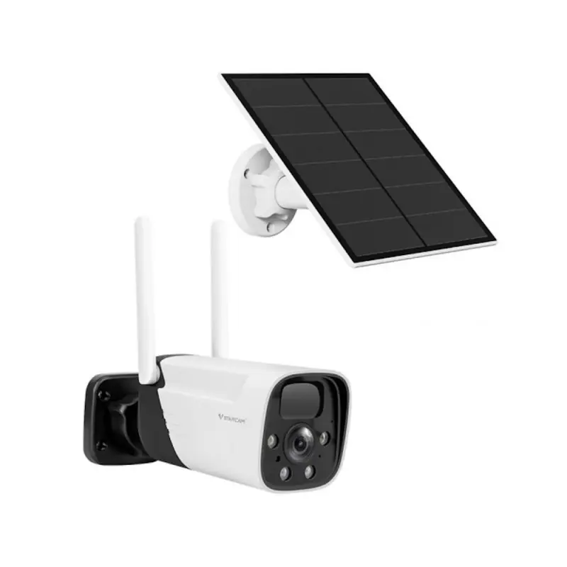 Discount Camera Supraveghere Wireless Exterior cu Baterie si Panou Solar Vstarcam CB11-TZ