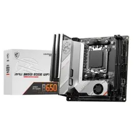 MSI MPG B650I EDGE WIFI plăci de bază AMD B650 Mufă AM5 mini ATX Vezi acum